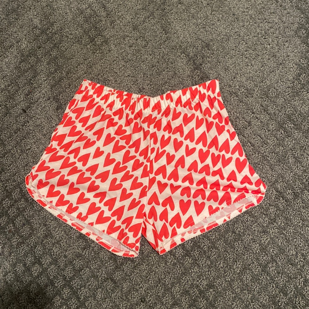 heart pajama set